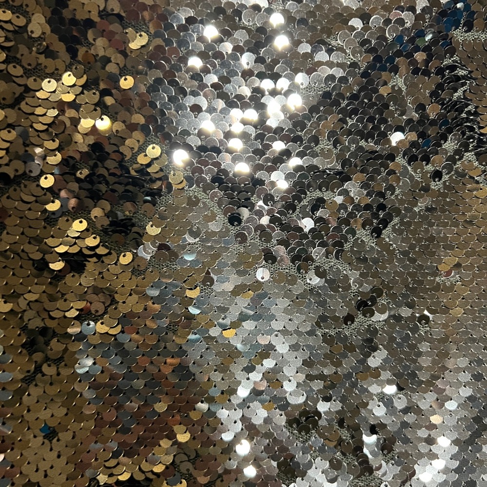 Ann Taylor Sequin Short Sleeve Boat Neck Top in Dark Green, Women's Size Large - Picture 2 of 10